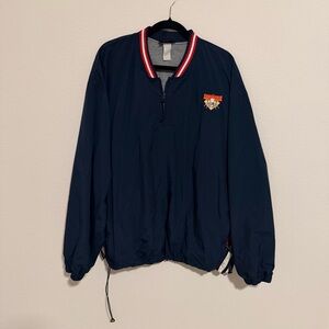 Baseball coopestown Windbreaker navy blue vintage